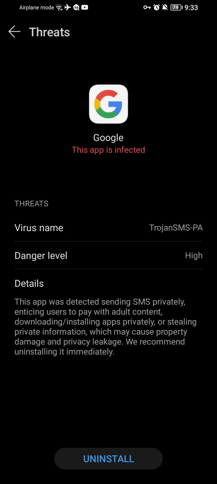 Huawei Phones Are Saying That The Google App Is A  trojan Virus