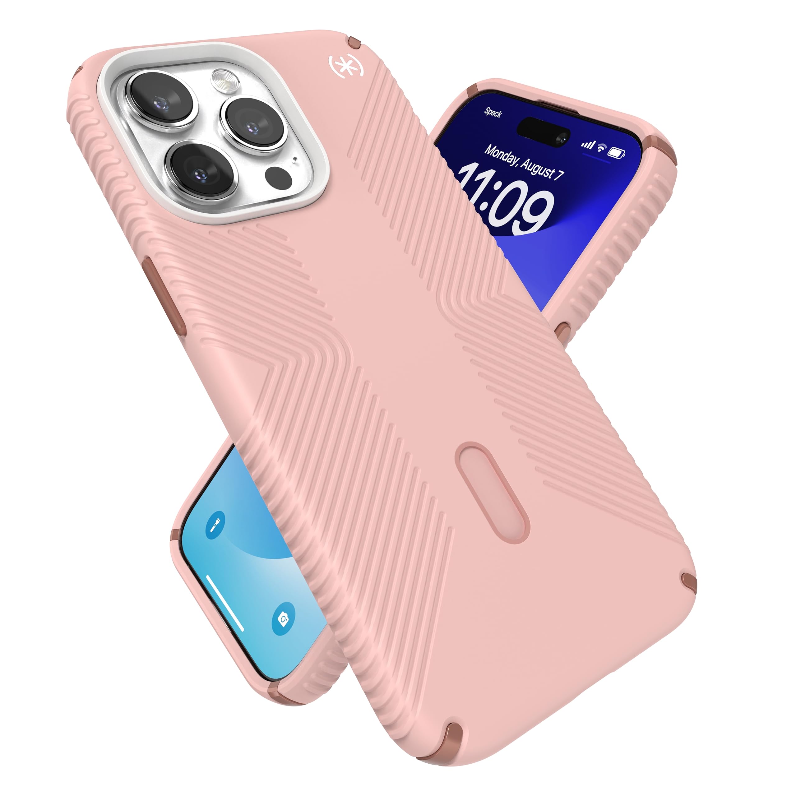 I phone in pink case